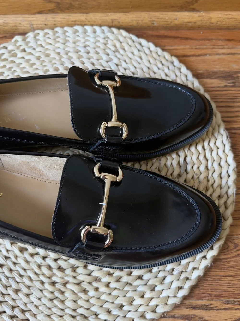 J.Crew Classic loafers Nappa Black Size 8  New